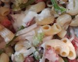 A picture of step 3 of Creamy Pasta Salad.