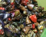 Foto langkah ke 7 dari resep Cumi asin terong.