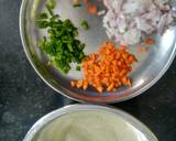 Moong Dal Veggie Uttapam recipe step 4 photo