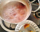 A picture of step 2 of Kokum Sharbat / kokum juice.