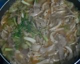 Hình bước làm 3 của món Mướp hương xào nấm bào ngư