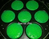 Foto langkah ke 7 dari resep Bika ambon mini pandan.