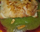 Foto del paso 6 de la receta: Bacalao skrei en salsa de naranja sanguina y puré de calabacín