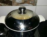 A picture of step 2 of Mong masoor daal #dhabba daal.