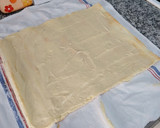 Foto del paso 12 de la receta: Bracito relleno de crema de vainilla, manzana y pasas (sin gluten)