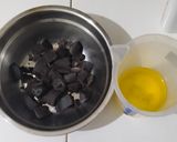Foto langkah ke 1 dari resep Brownies Kukus Lapis Keju.