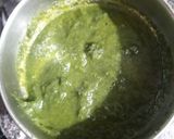 A picture of step 3 of Green Chutney Rice.