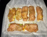 Foto del paso 5 de la receta: Rollitos de filete de pavo y calabacín