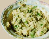 A picture of step 2 of Coconut Bonda.