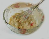 A picture of step 3 of Strawberry banana nutty pancake.