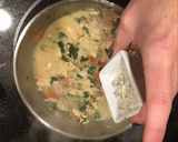 A picture of step 6 of Chicken bacon ranch pasta.