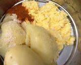 A picture of step 1 of Corn cheese balls.