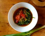 Foto langkah ke 5 dari resep Tumis kangkung sambal terasi.