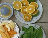 Foto langkah ke 1 dari resep Jus ijo sehat tanpa gula#diet kenyang ^^.