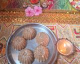 A picture of step 6 of Wheat Laddu.