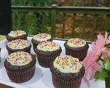 Foto langkah ke 5 dari resep Cup Cake Coklat.