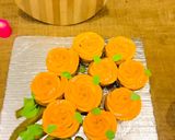 A picture of step 7 of Orange cupcakes.