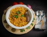 A picture of step 9 of Tomato rice.