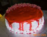 A picture of step 15 of Red velvet cake.