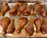 A picture of step 2 of Oven-baked Honey Chicken Legs.