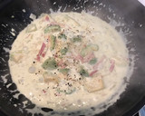 Foto del paso 2 de la receta: Espagueti sencillo (bacon y aguacate)