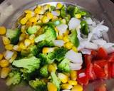 Veggies cheese pizza recipe step 1 photo