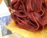 Foto del paso 11 de la receta: Fetuccini de betarraga montado en canasto de queso 🧀 parmesano