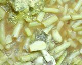 Tárkonyos zöldbabfőzelék recept fázis 3 fotója