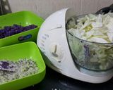 عکس مرحله 1 از دستور سالاد کلم پوره ای مدل خودم 😊