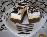 Habos csoki szelet recept fázis 2 fotója