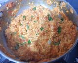 A picture of step 3 of Masala paneer sabzi.