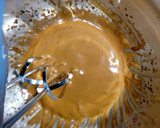A picture of step 1 of Dalgona coffee.