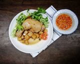 A picture of step 5 of Braised Chicken with Fermented Soybean and Potatoes.