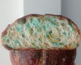 Foto langkah ke 20 dari resep Blue-Orange Sprinkles Sourdough Bread.