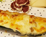 Foto del paso 8 de la receta: Calabacín relleno con carne y gratinado con bechamel