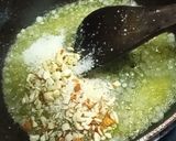 A picture of step 3 of Sago Halwa.