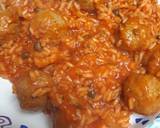 Red Rice with Meatballs recipe step 4 photo