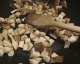 A picture of step 3 of Zuppa mare e monti sea and mountain soup.