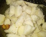A picture of step 3 of Masala idli.