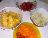 Foto langkah ke 1 dari resep Saus Asam Manis Pedas.