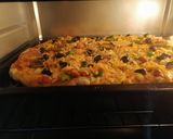 A picture of step 7 of Smokey_tikka pizza.