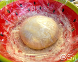 Foto del paso 4 de la receta: 14.🥖Pan árabe con aceitunas rellenas y hierbas provenzales