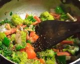 A picture of step 5 of Stir fry veggies.