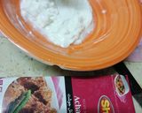 A picture of step 1 of Achari qeema.