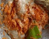 A picture of step 4 of Upside Down Apple Carrot Cake.