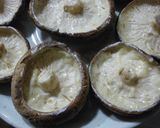 A picture of step 2 of Grilled Shiitake Mushrooms with Garlic Miso Mayo.