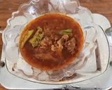 A picture of step 4 of Achar gosht.