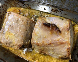 Foto del paso 5 de la receta: Lomo de cerdo al horno con salsa de mostaza, naranja y romero