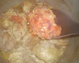 A picture of step 2 of Khabs special chicken.