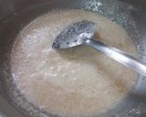 A picture of step 3 of Bread Rabdi Cherry flavor.